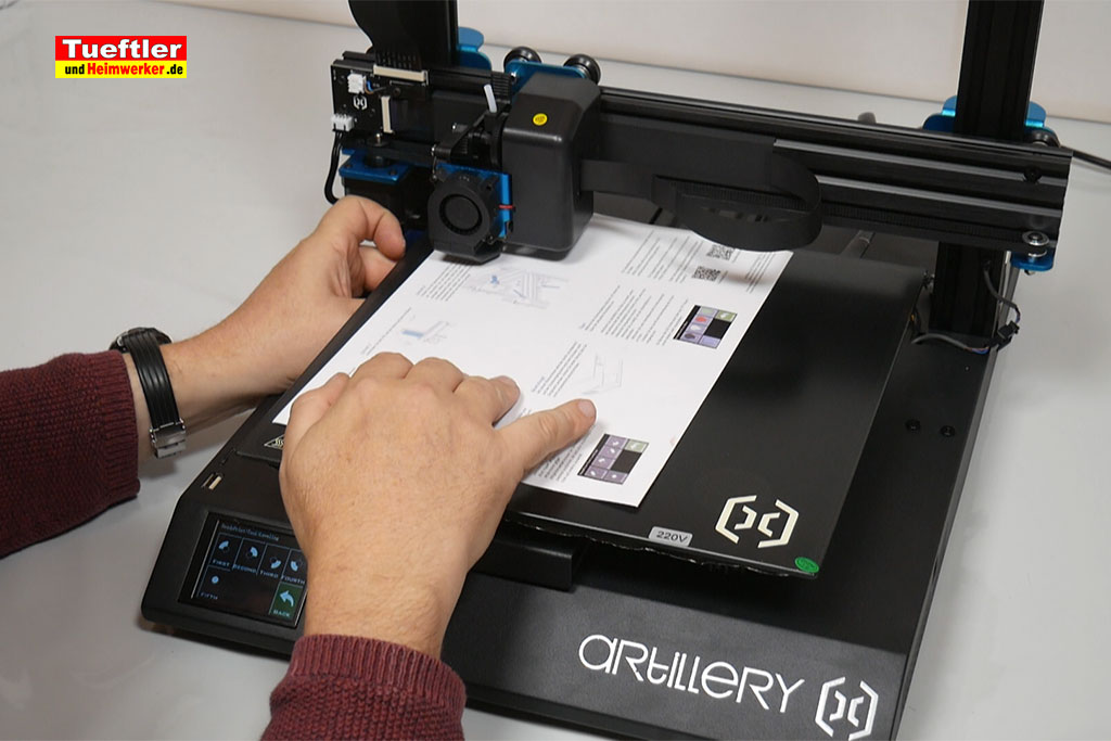 Artillery Sidewinder-X1 Test und Einführung zum 3D-Drucker