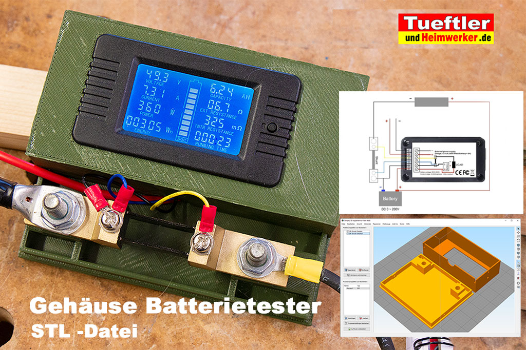 Günstiger Energiemonitor / Batterietester für Kapazitätsmessungen