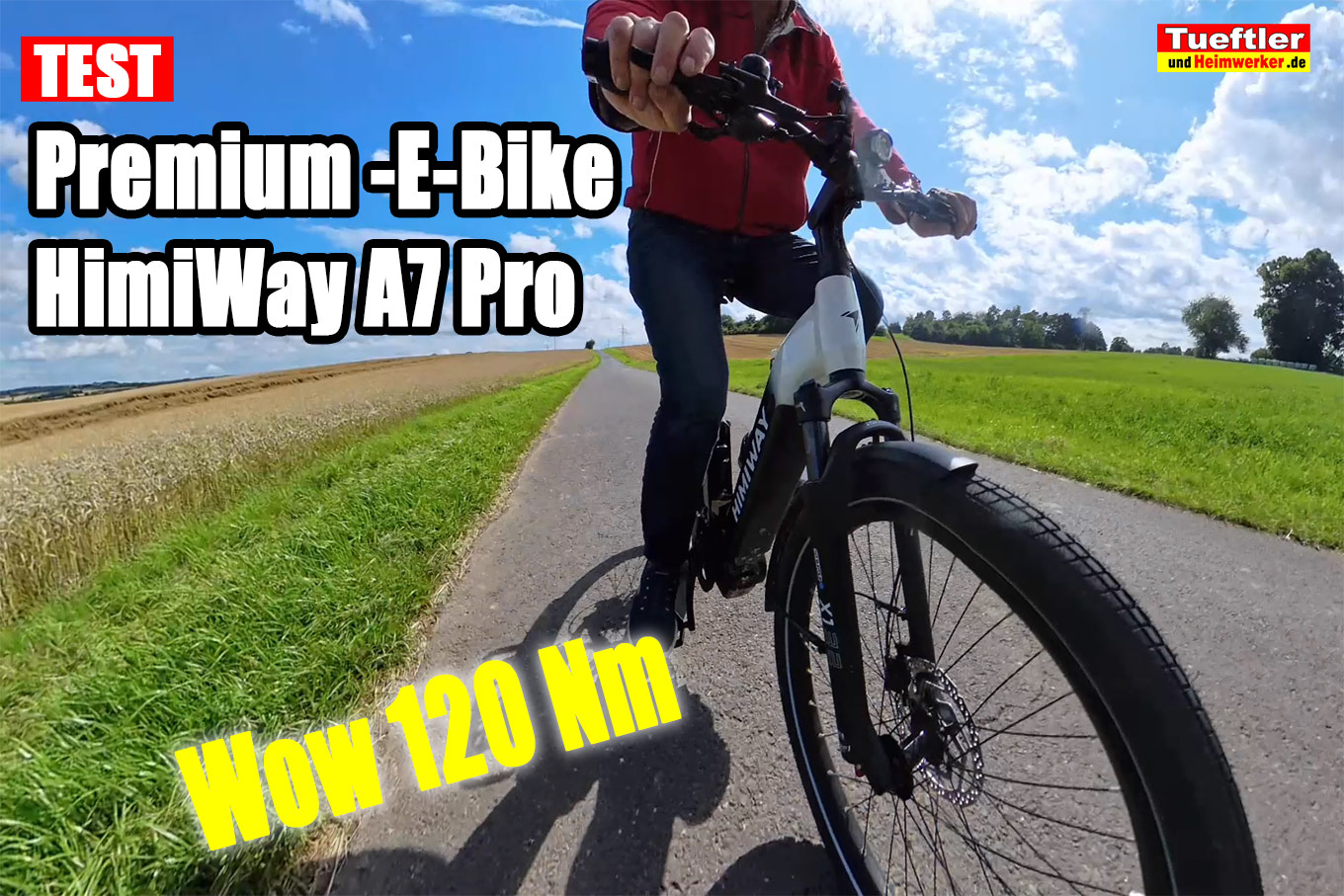 Himiway A7 Pro Test-Bestes City/Trekking E-Bike für Steigungen?