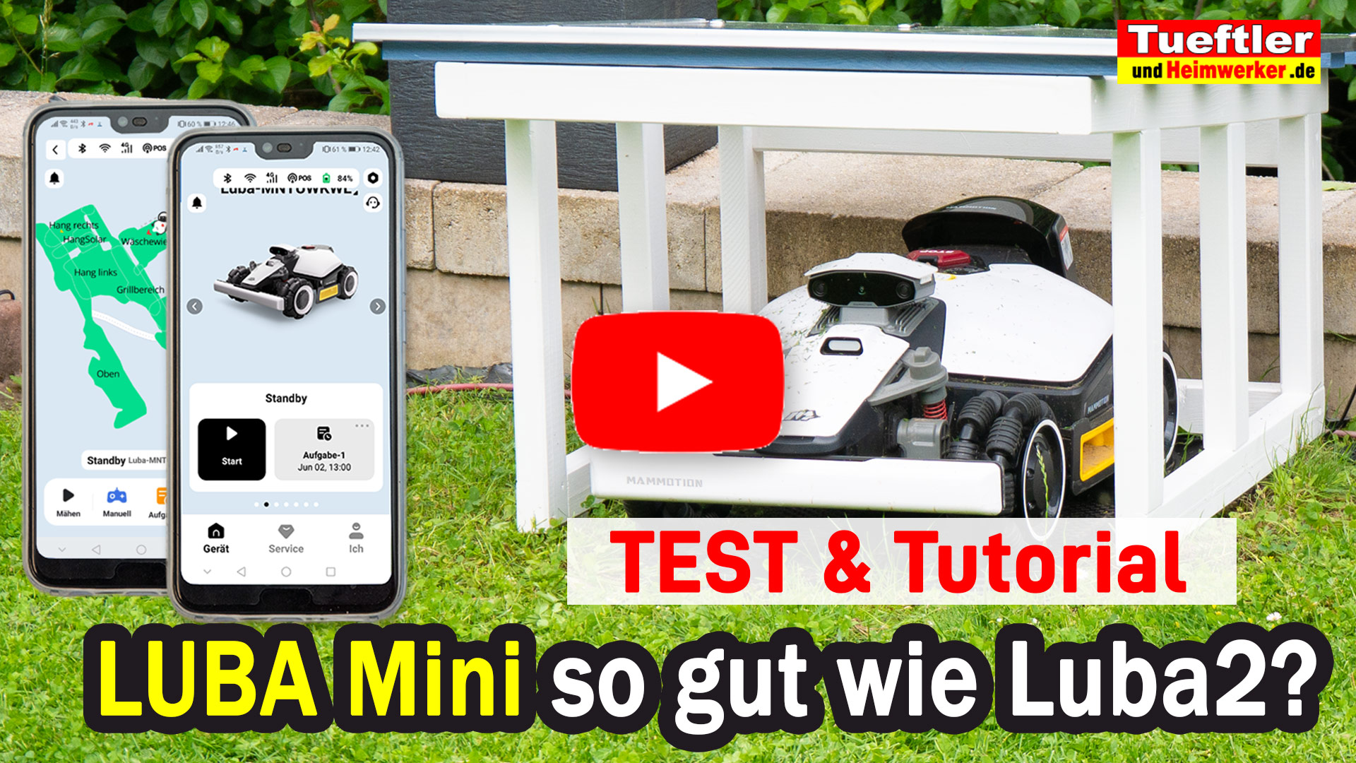 Luba Mini Test – Allround Mähroboter für fast alle Gärten geeignet