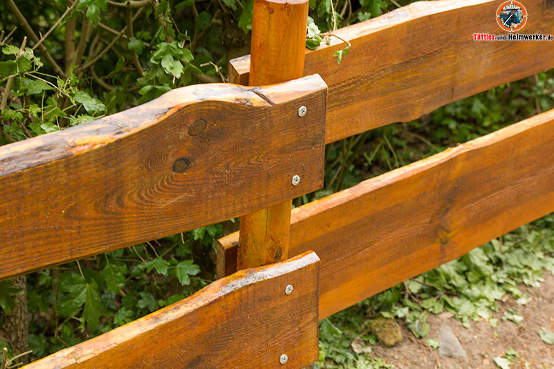 Holzzaun oder Gartenzaun selber bauen